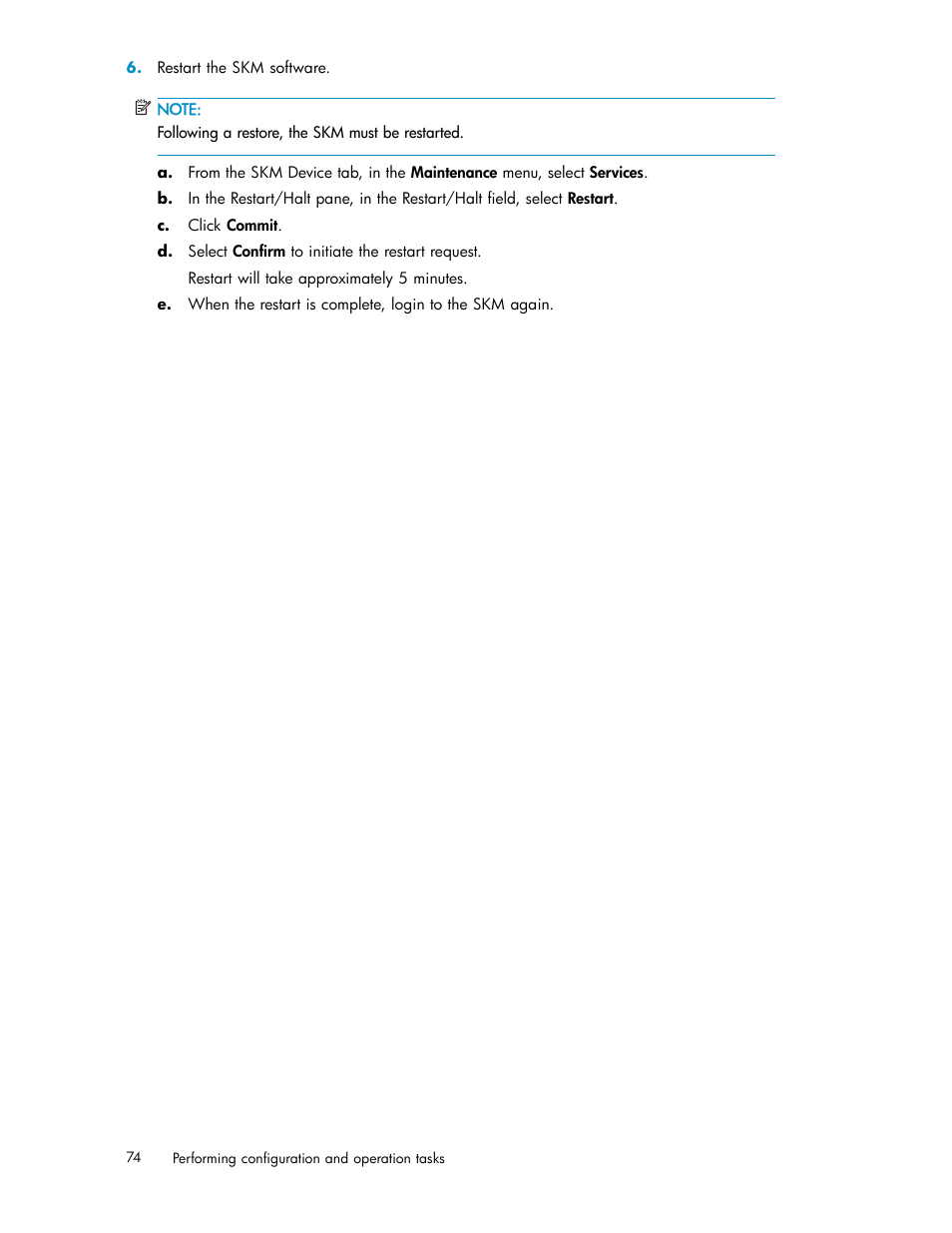 HP Secure Key Manager User Manual | Page 74 / 327