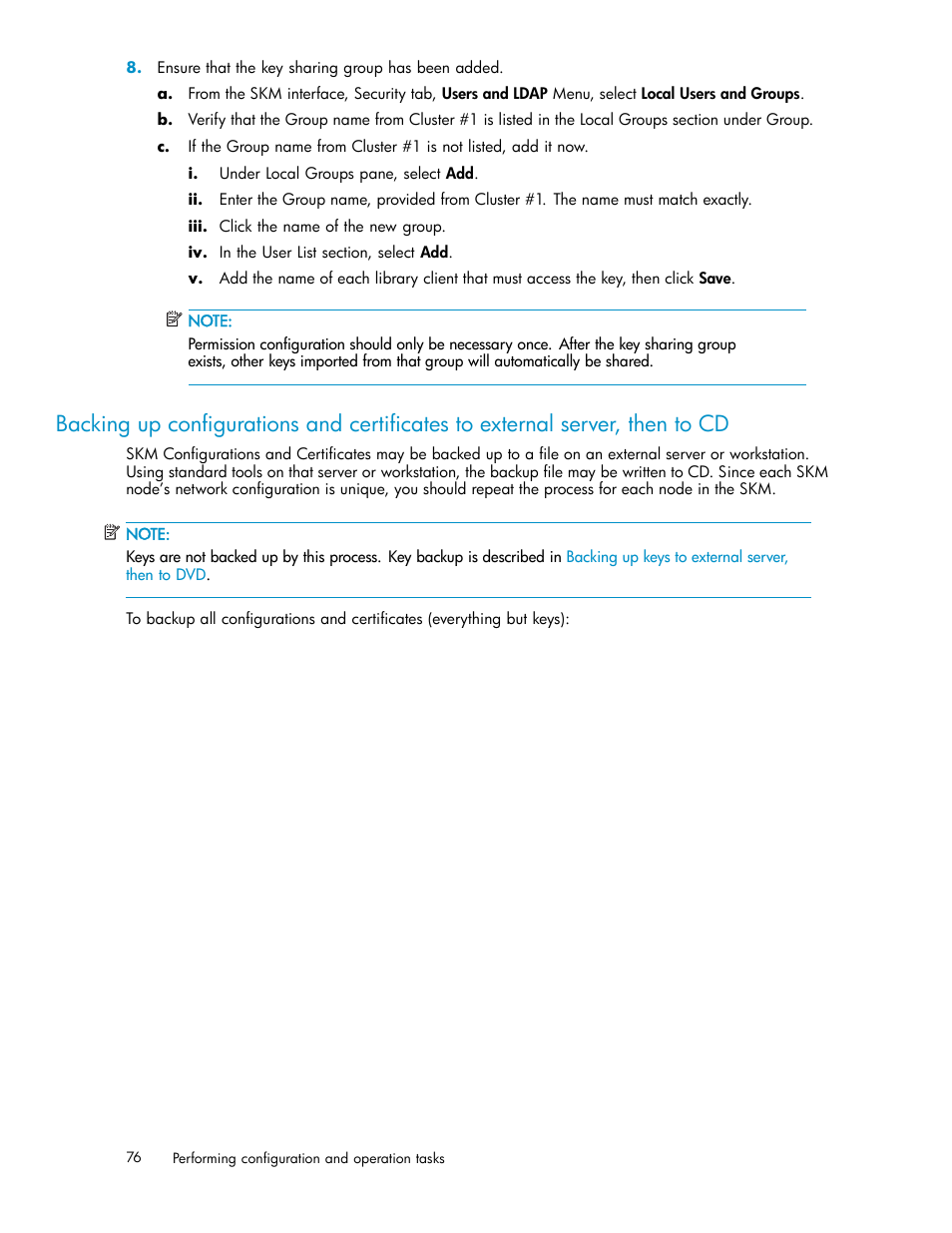 HP Secure Key Manager User Manual | Page 76 / 327