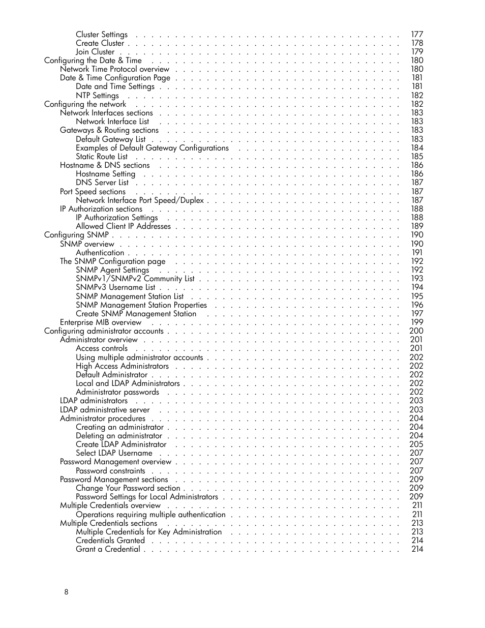 HP Secure Key Manager User Manual | Page 8 / 327