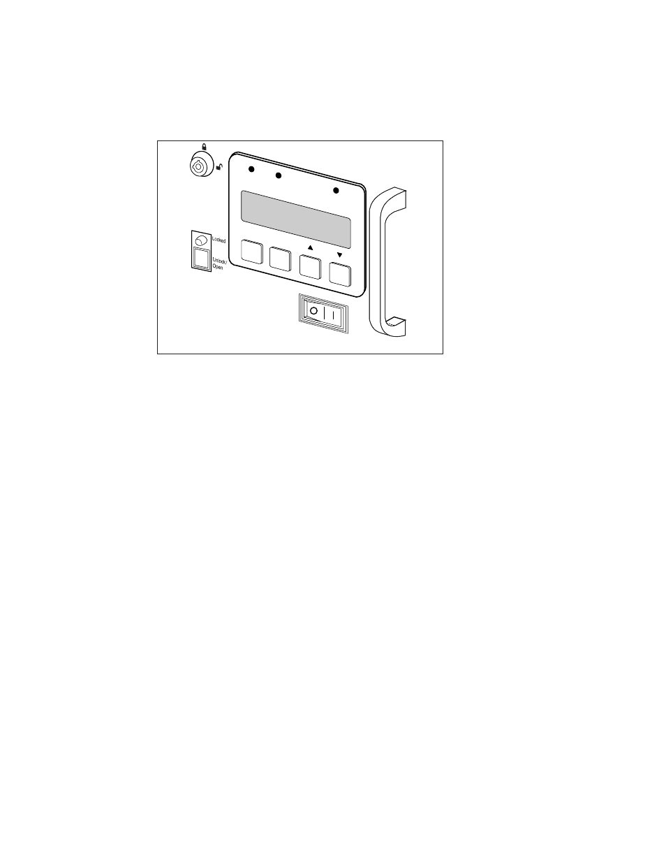 Control panel, Led indicators, Pushbuttons | HP Compaq StorageWorks TL881 DLT Mini-Library User Manual | Page 35 / 200