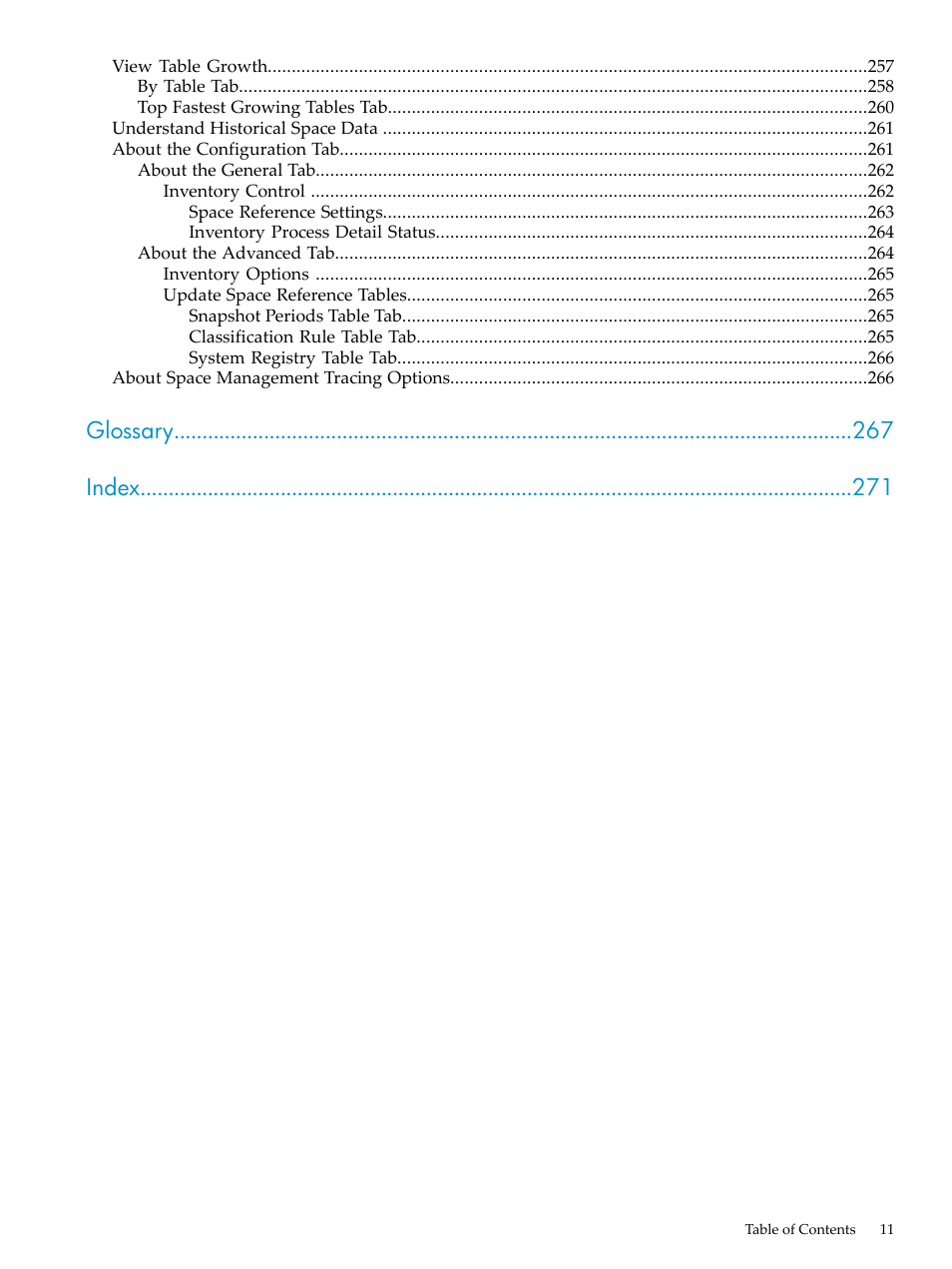 Glossary index | HP Neoview Release 2.5 Software User Manual | Page 11 / 284