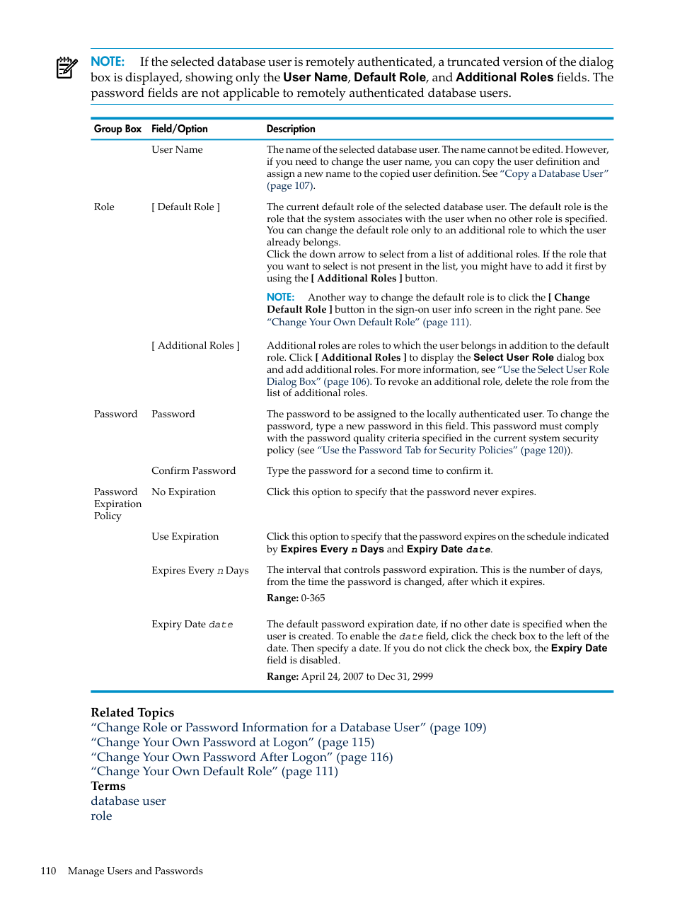 HP Neoview Release 2.5 Software User Manual | Page 110 / 284