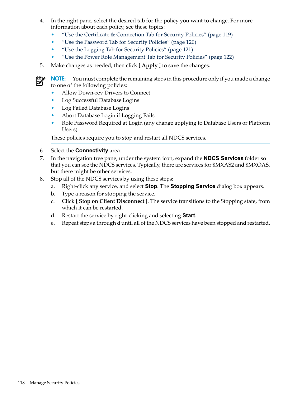 HP Neoview Release 2.5 Software User Manual | Page 118 / 284