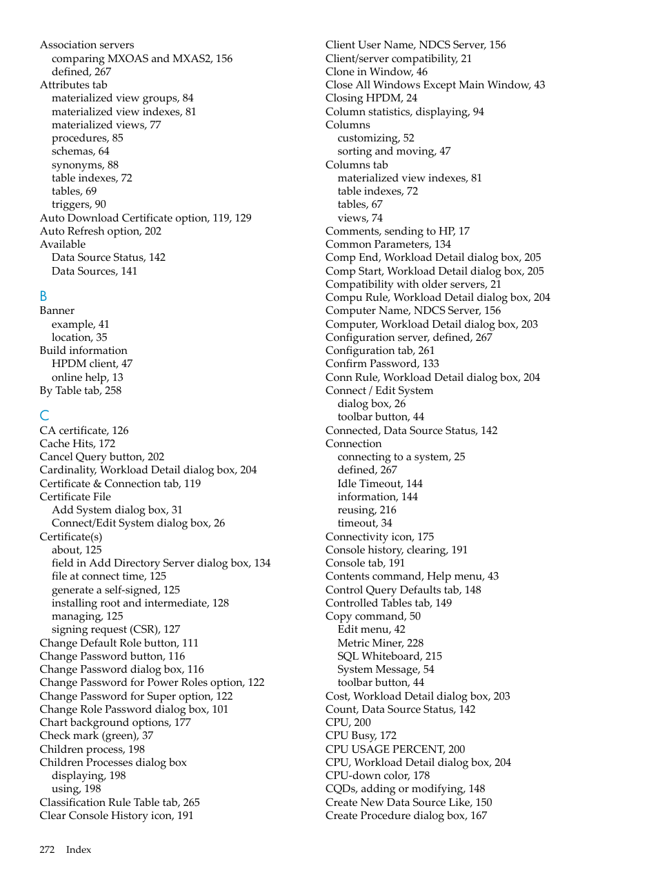 HP Neoview Release 2.5 Software User Manual | Page 272 / 284