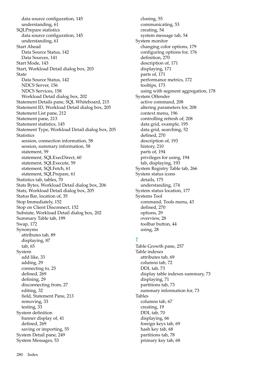 HP Neoview Release 2.5 Software User Manual | Page 280 / 284