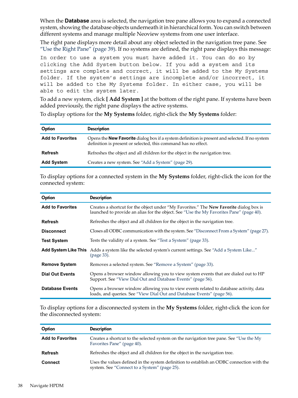 HP Neoview Release 2.5 Software User Manual | Page 38 / 284