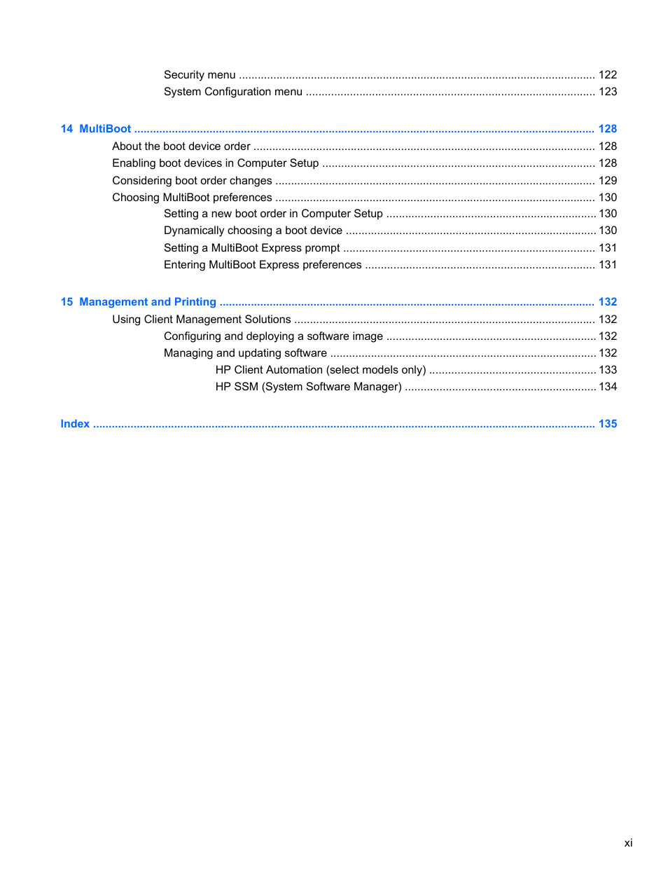 HP EliteBook 8740w Mobile Workstation User Manual | Page 11 / 152