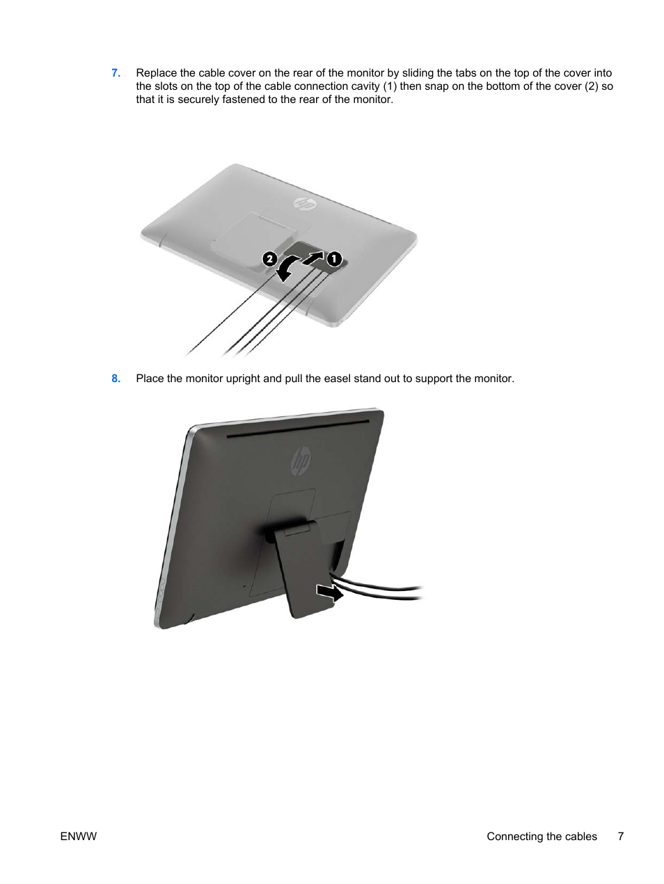 HP Pavilion 23tm 23-inch Diagonal Touch Monitor User Manual | Page 13 / 26