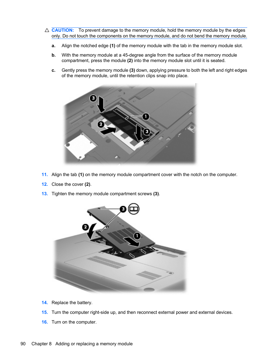 HP G62-a21EZ Notebook PC User Manual | Page 100 / 126