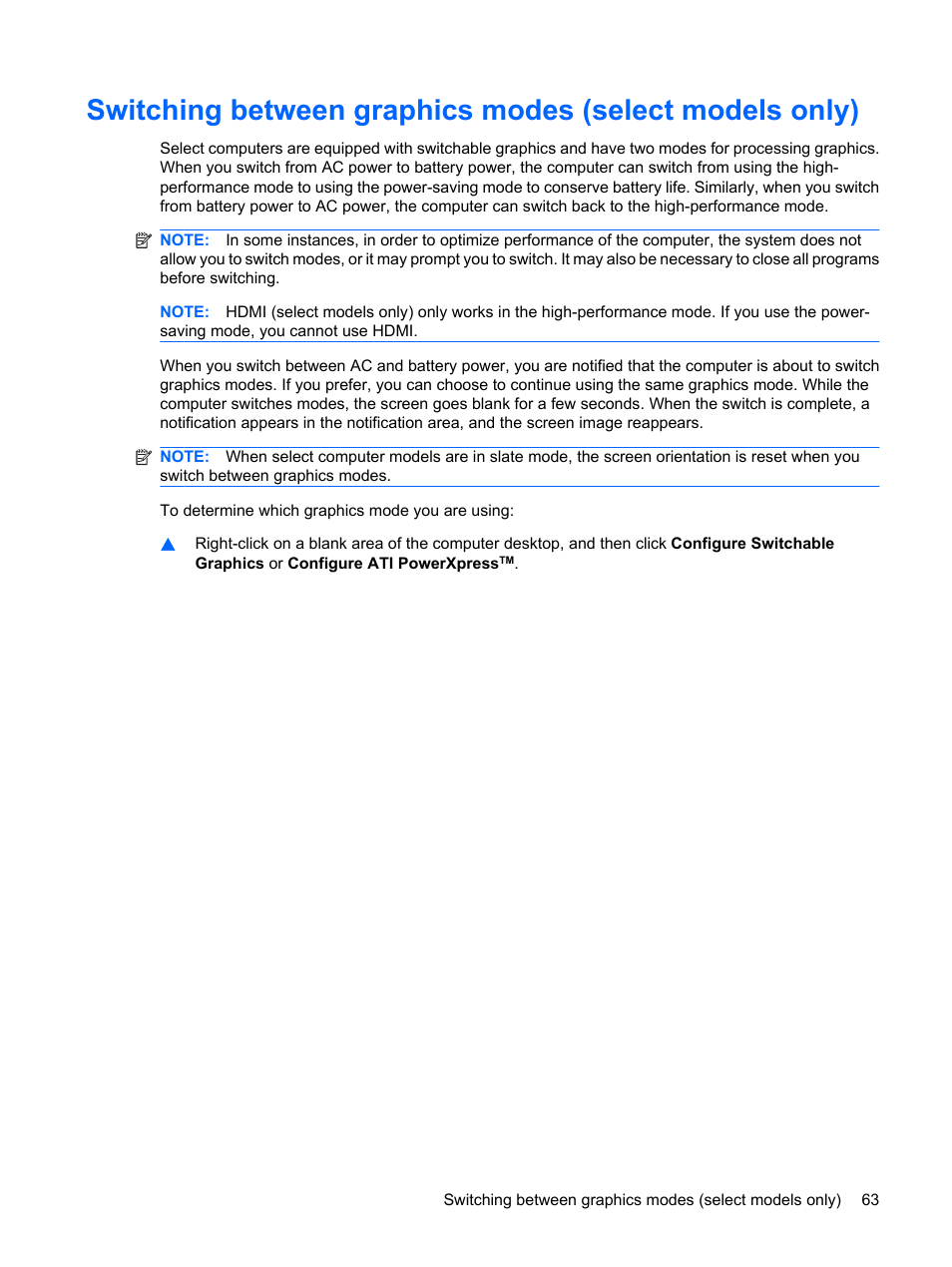 HP G62-a21EZ Notebook PC User Manual | Page 73 / 126