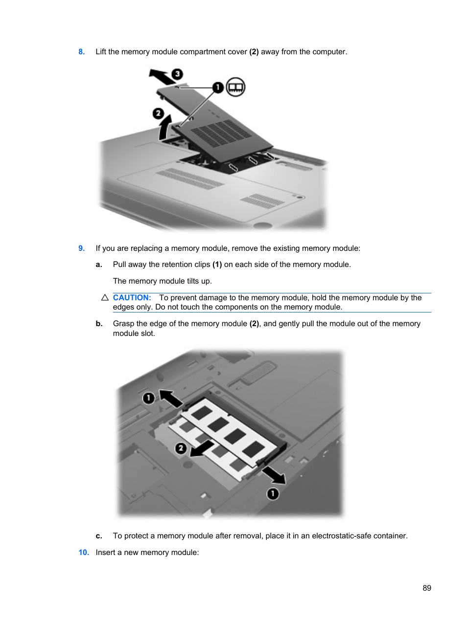 HP G62-a21EZ Notebook PC User Manual | Page 99 / 126