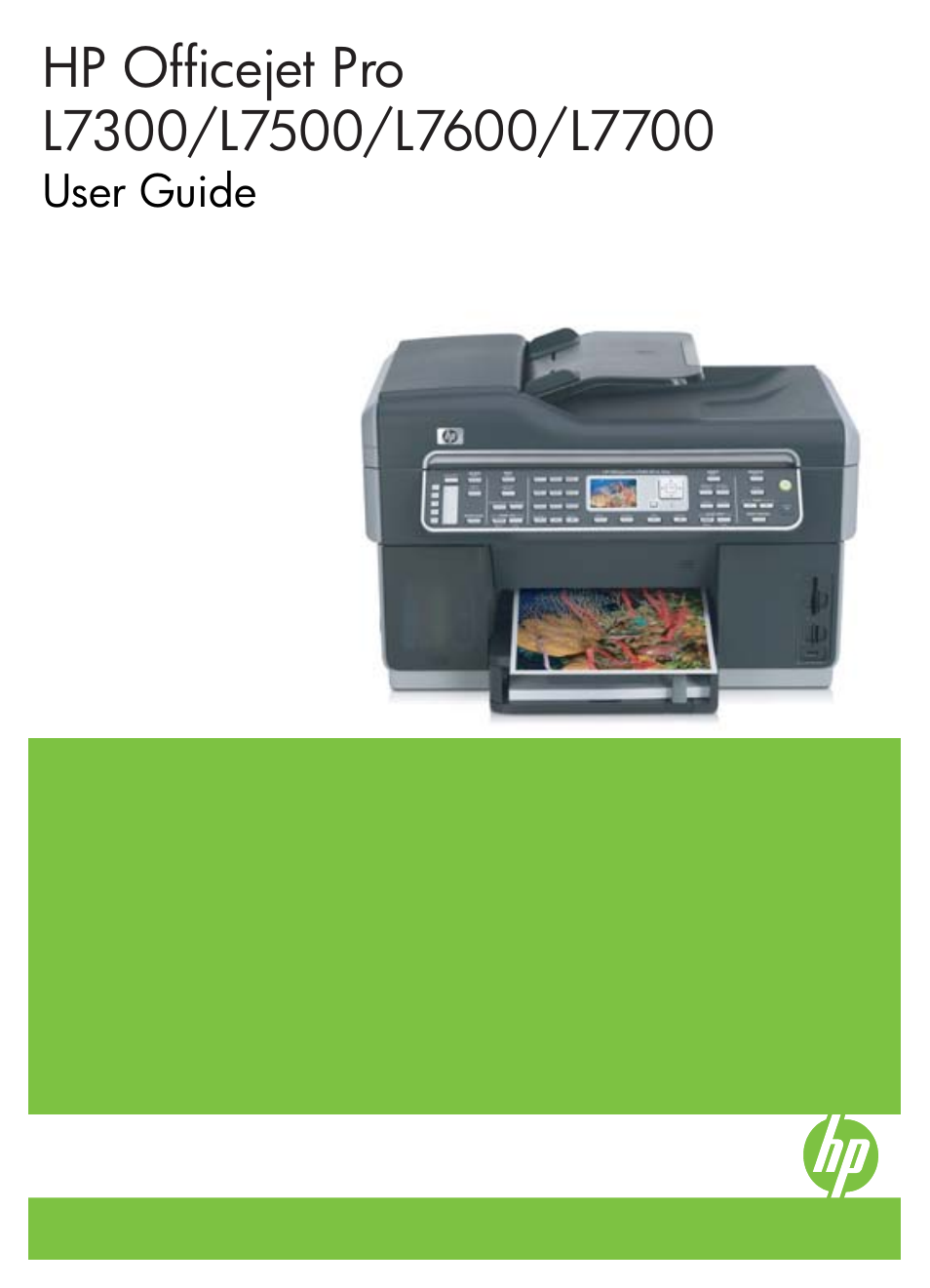 HP Officejet Pro L7380 All-in-One Printer User Manual | 245 pages