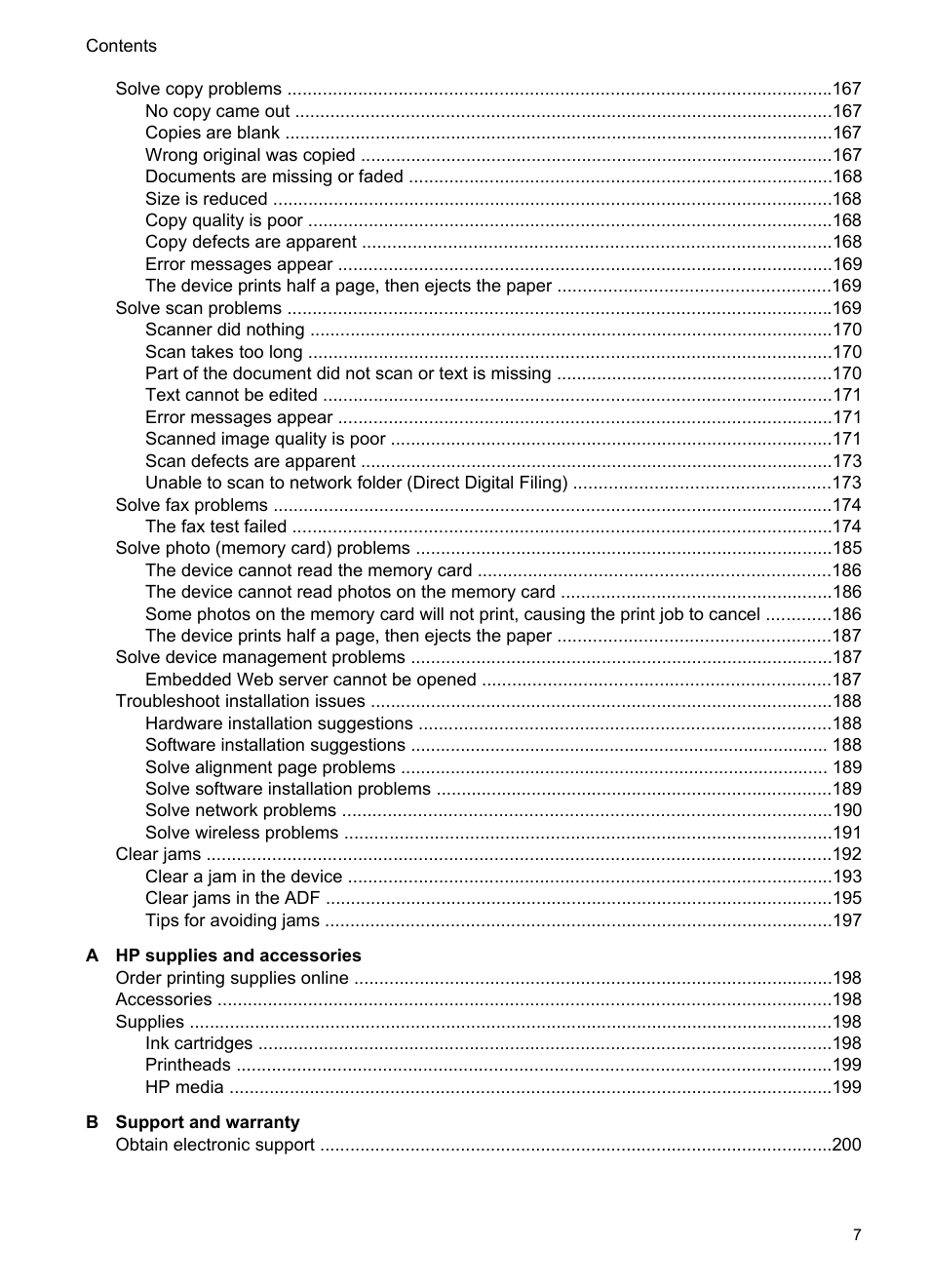 HP Officejet Pro L7380 All-in-One Printer User Manual | Page 11 / 245