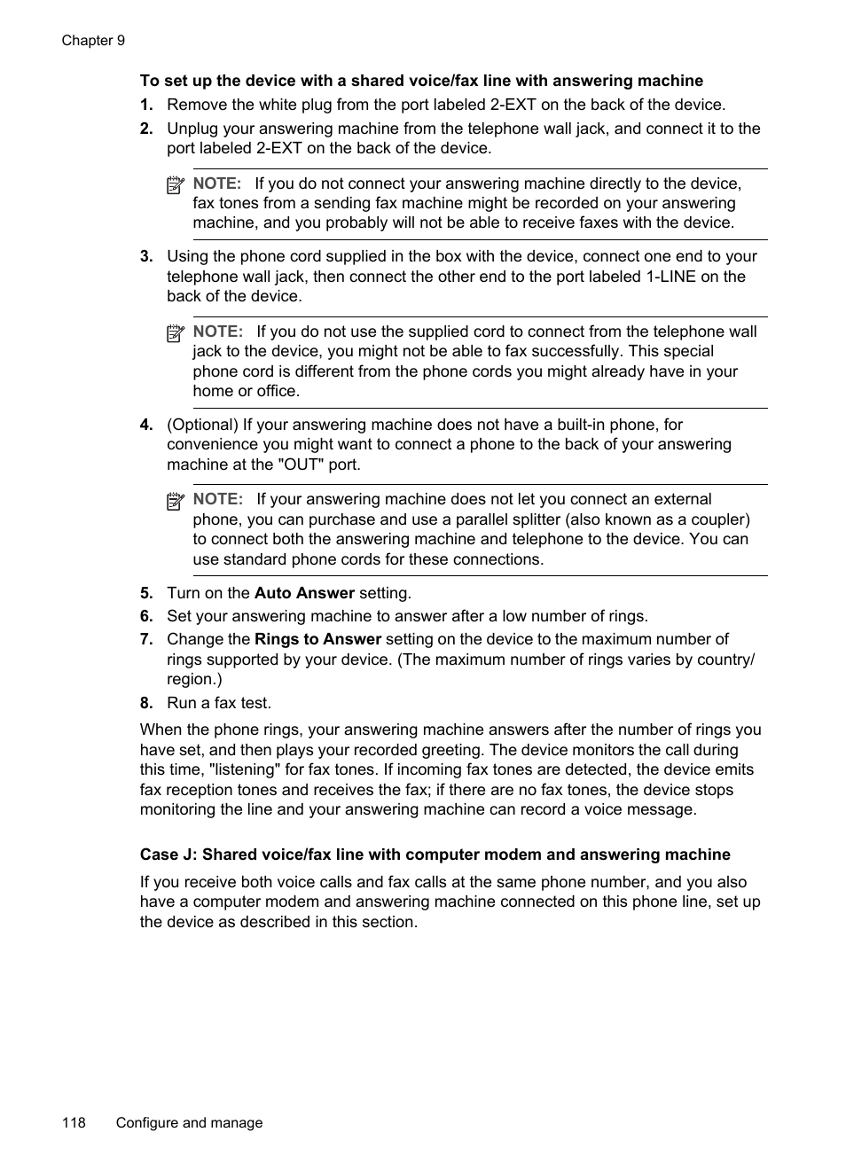 HP Officejet Pro L7380 All-in-One Printer User Manual | Page 122 / 245