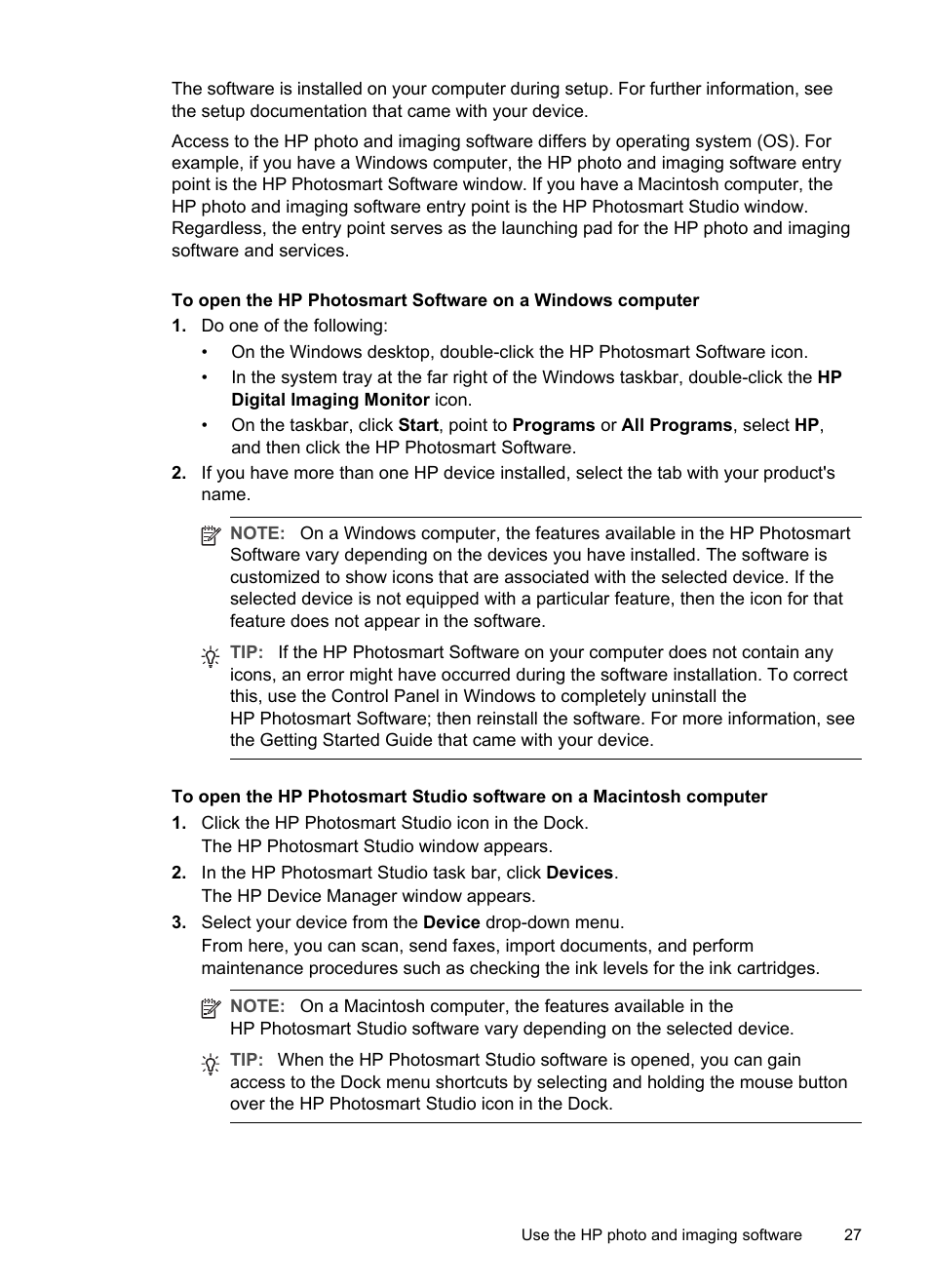 HP Officejet Pro L7380 All-in-One Printer User Manual | Page 31 / 245