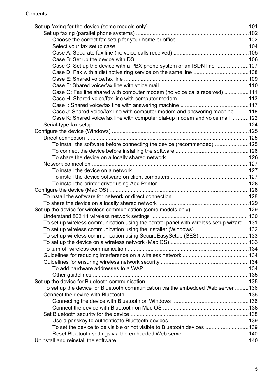HP Officejet Pro L7380 All-in-One Printer User Manual | Page 9 / 245