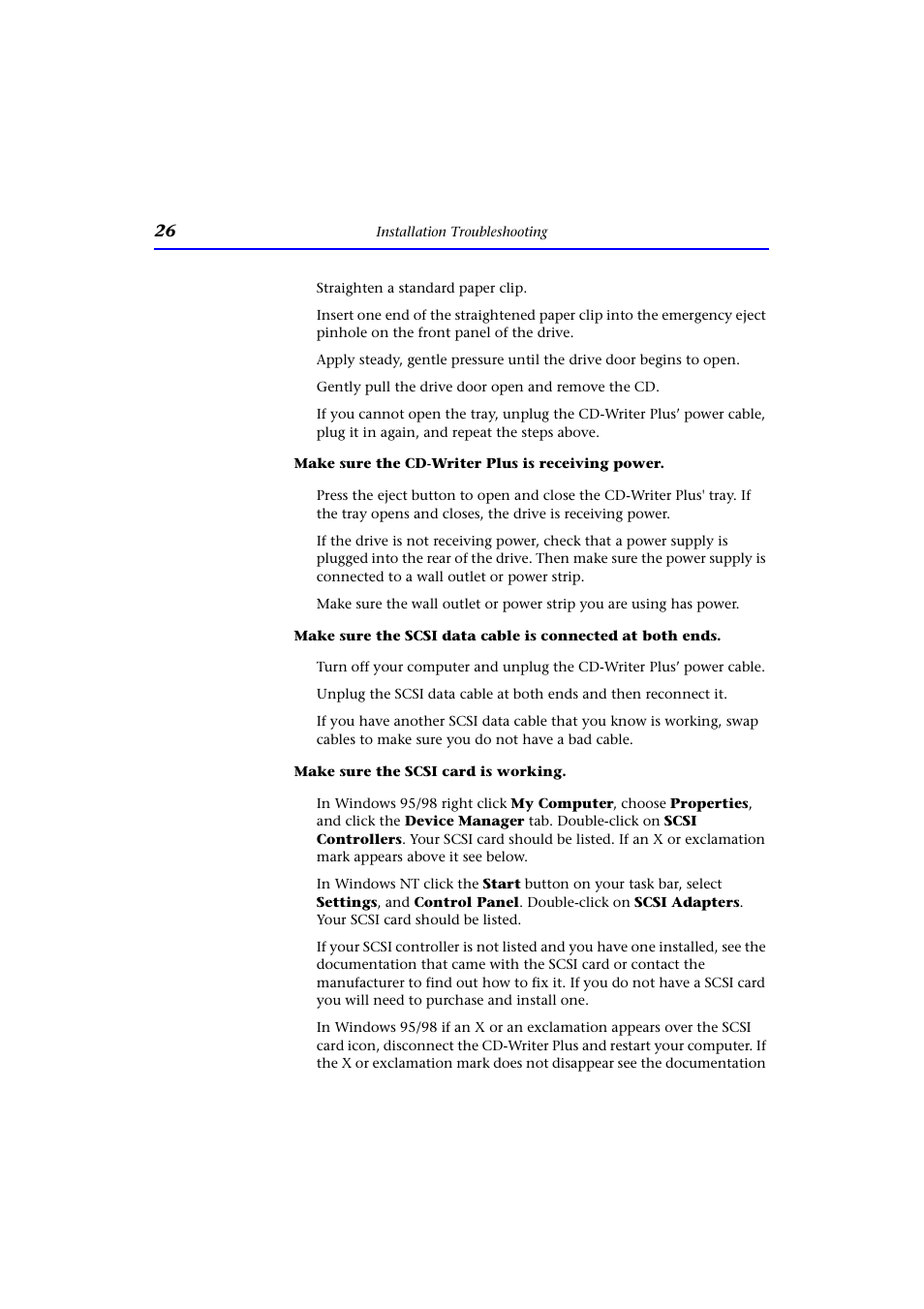 HP CD-Writer Plus External 9200e Drive User Manual | Page 26 / 38