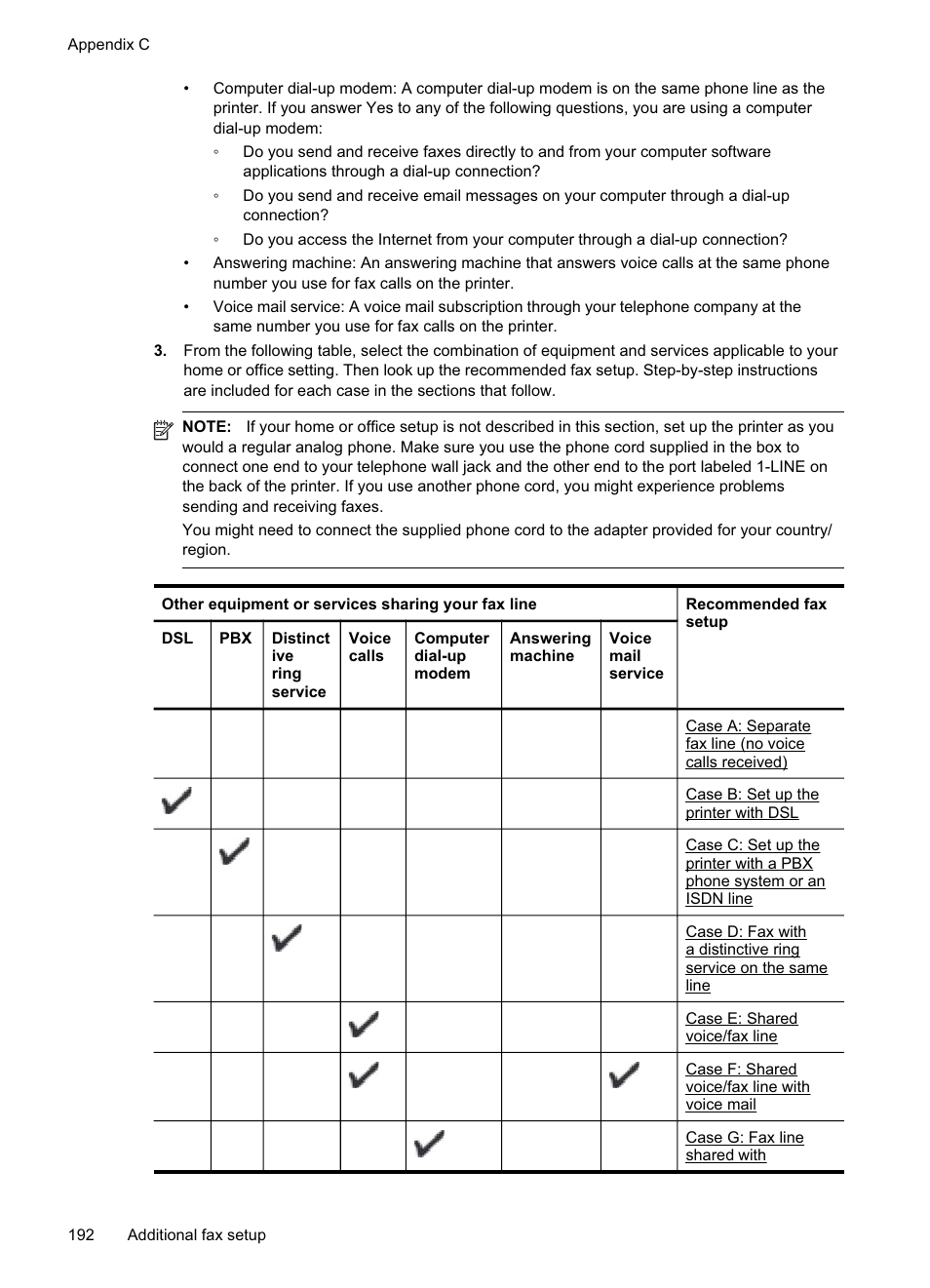 HP Officejet Pro 8500A User Manual | Page 196 / 246