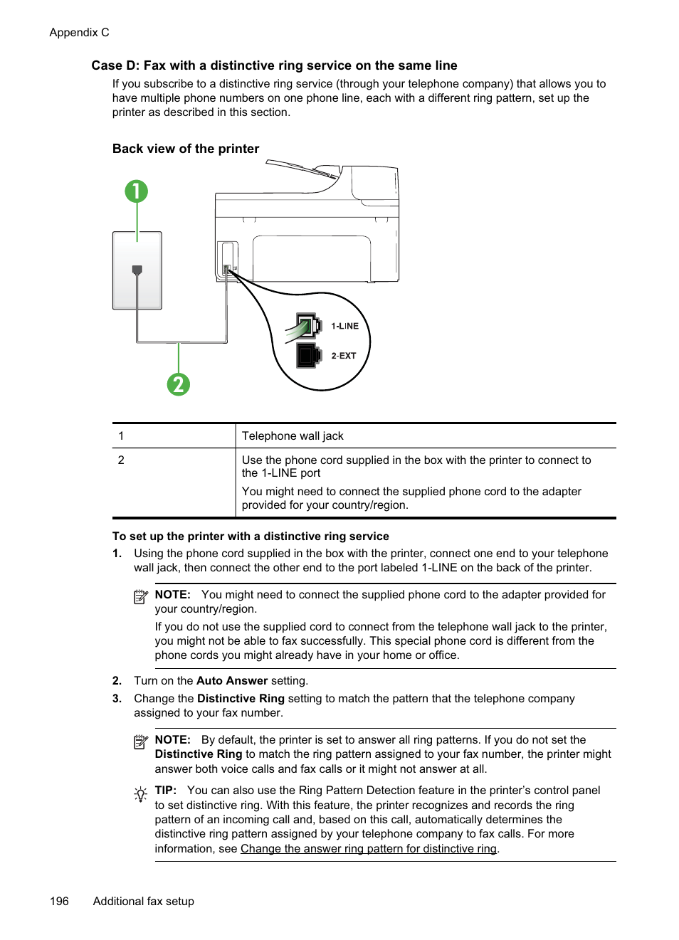 HP Officejet Pro 8500A User Manual | Page 200 / 246