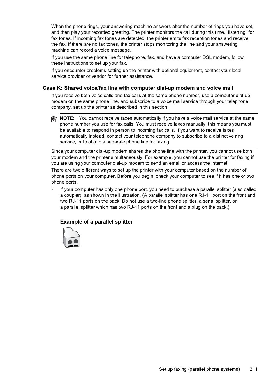 HP Officejet Pro 8500A User Manual | Page 215 / 246