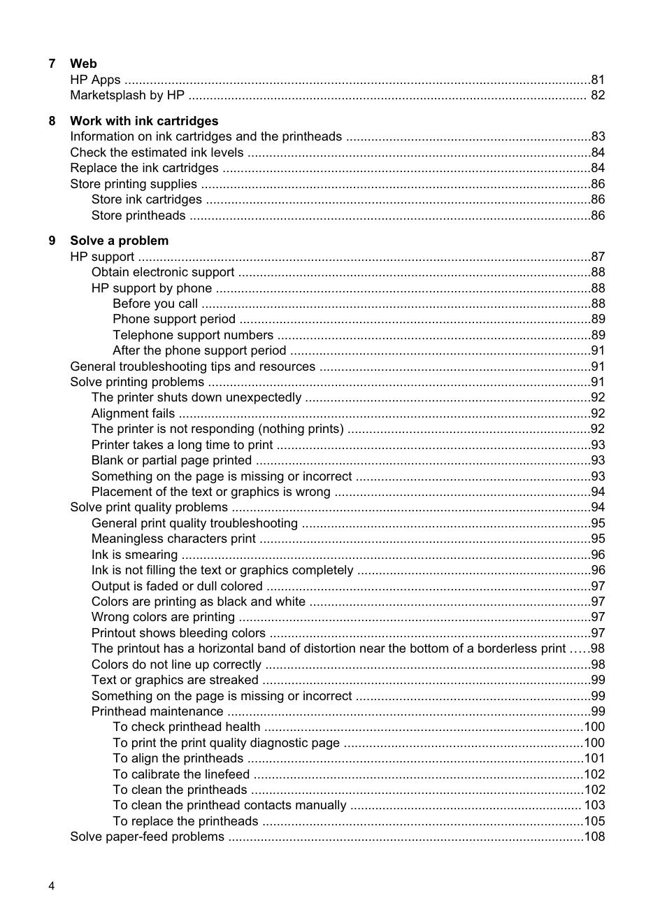 HP Officejet Pro 8500A User Manual | Page 8 / 246