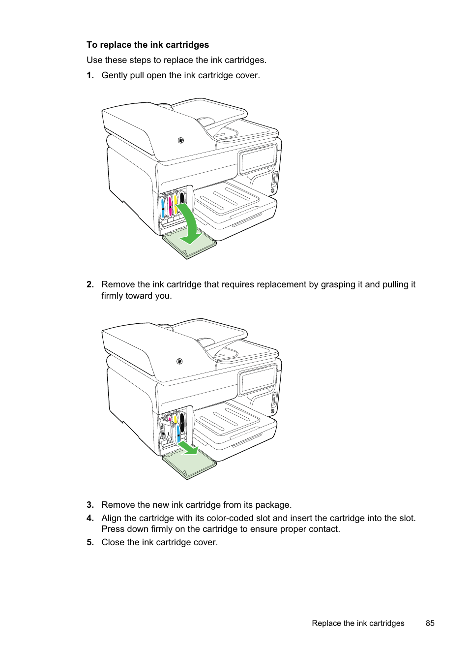 HP Officejet Pro 8500A User Manual | Page 89 / 246