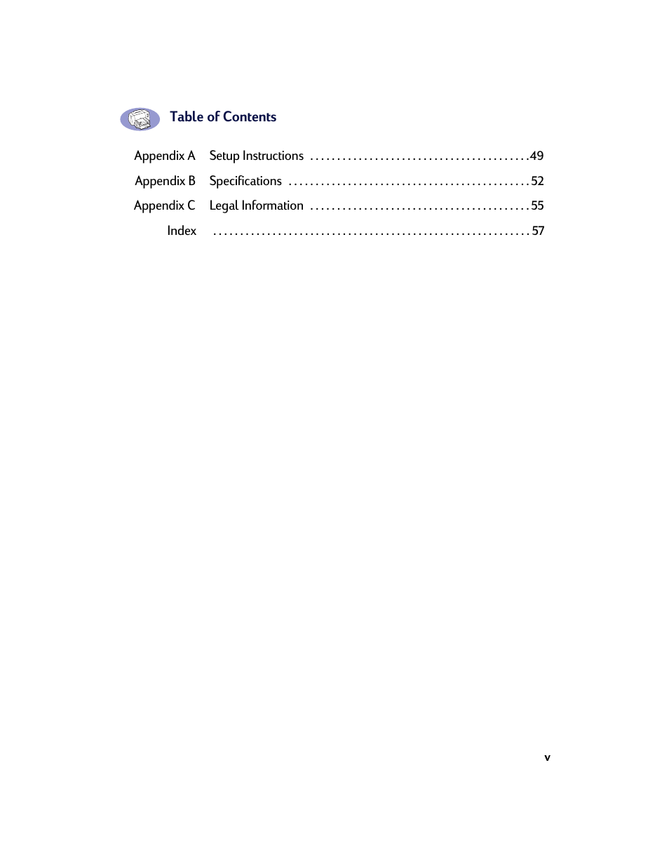 HP Deskjet 642c Printer User Manual | Page 5 / 67