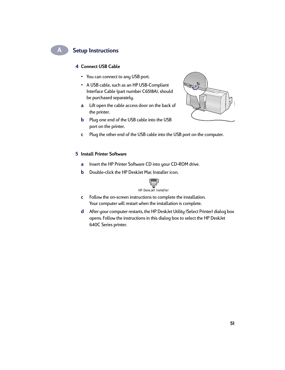 HP Deskjet 642c Printer User Manual | Page 58 / 67