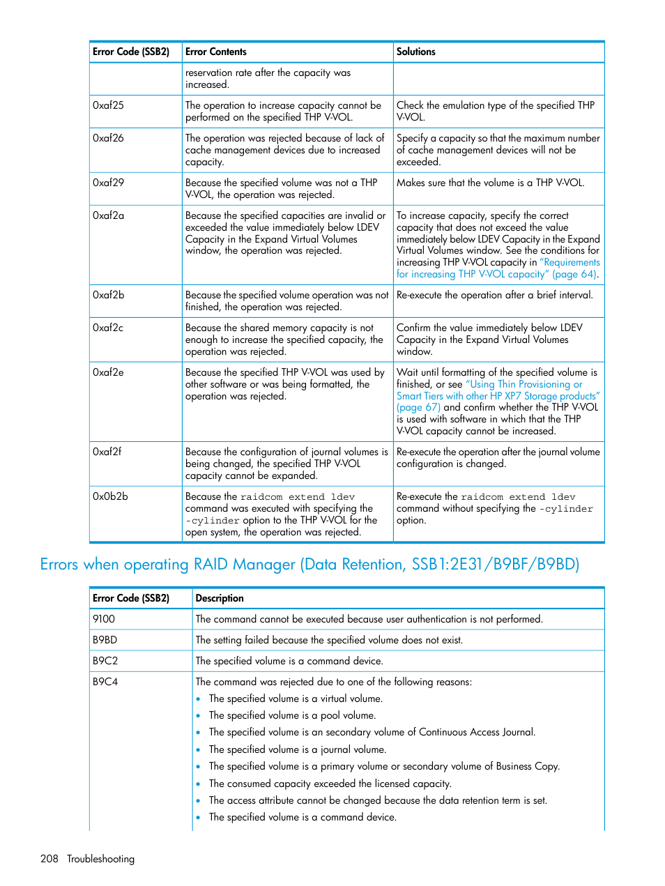 HP XP Racks User Manual | Page 208 / 486