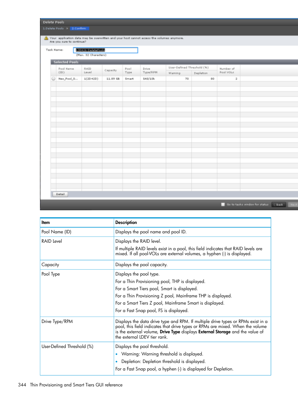 HP XP Racks User Manual | Page 344 / 486