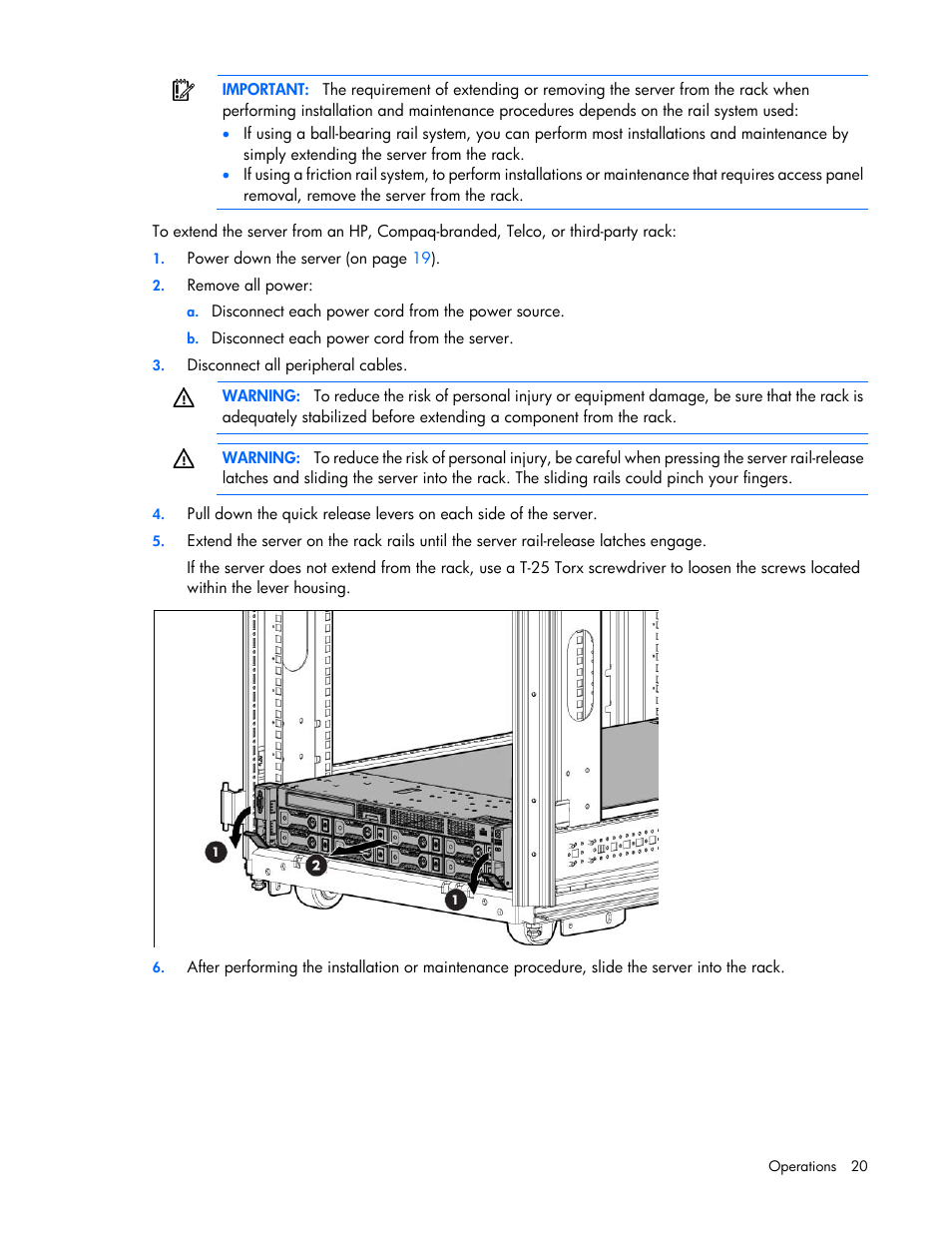 HP ProLiant DL388e Gen8 Server User Manual | Page 20 / 136