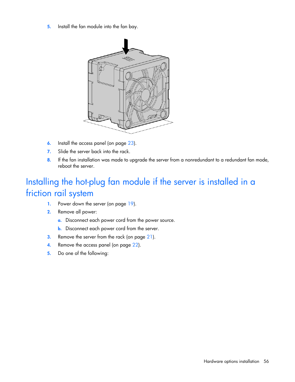 HP ProLiant DL388e Gen8 Server User Manual | Page 56 / 136