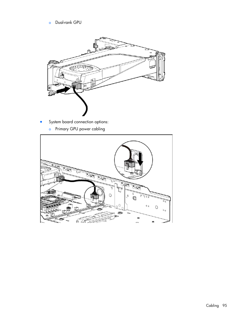 HP ProLiant DL388e Gen8 Server User Manual | Page 95 / 136