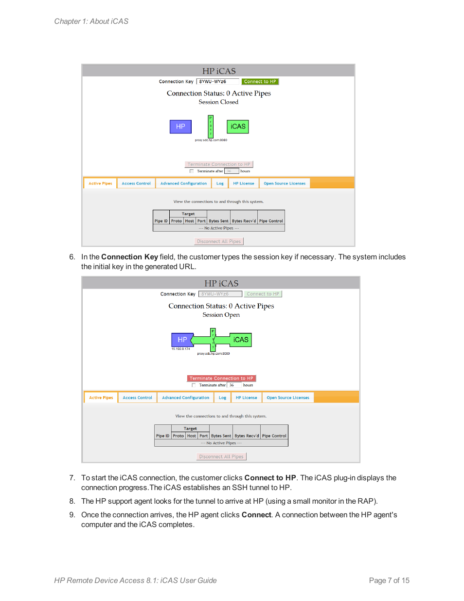 HP Remote Device Access Software User Manual | Page 7 / 15