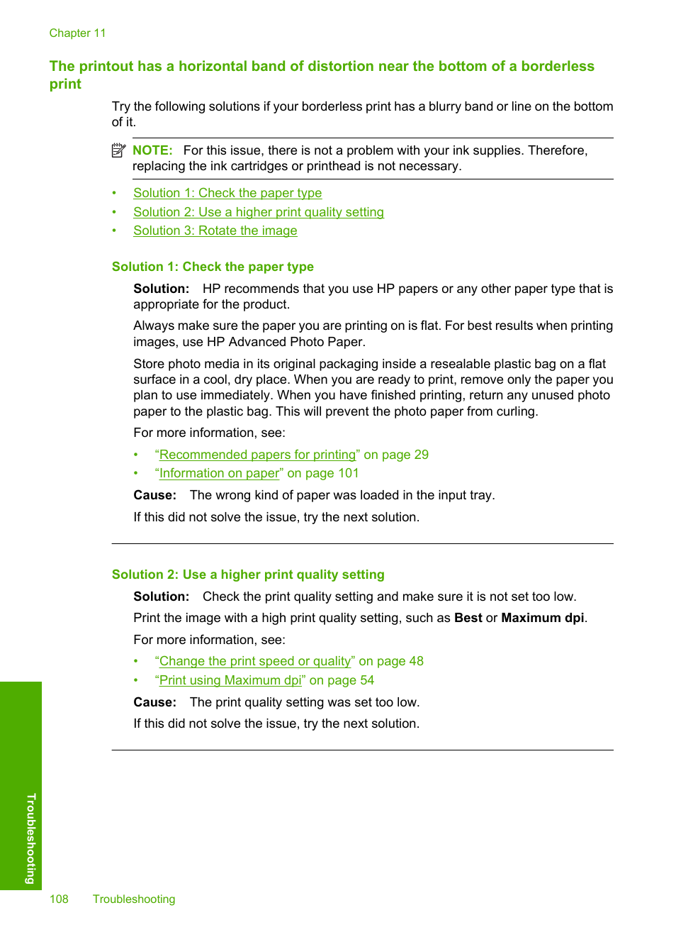 HP Photosmart D7560 Printer User Manual | Page 111 / 237