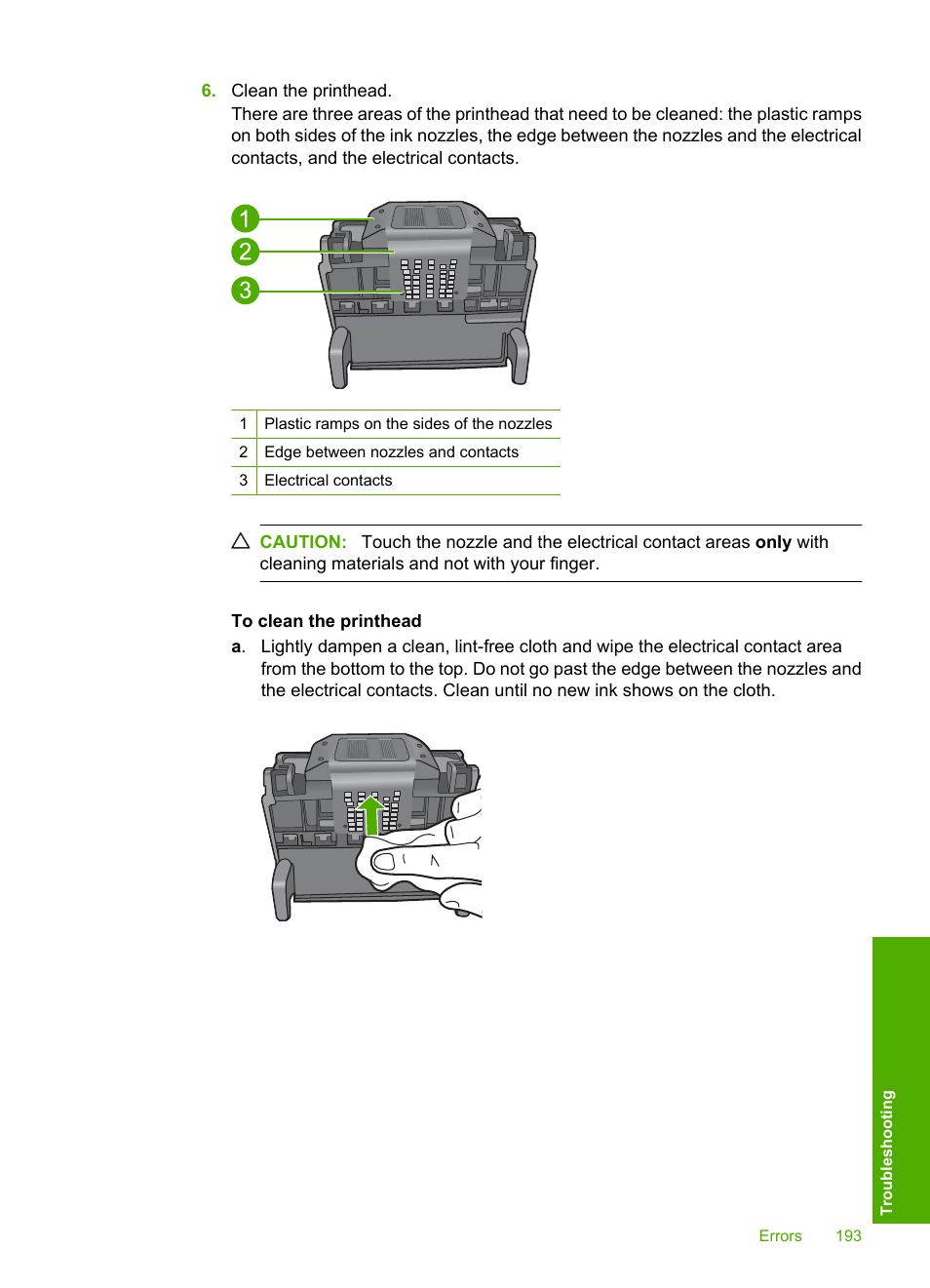HP Photosmart D7560 Printer User Manual | Page 196 / 237