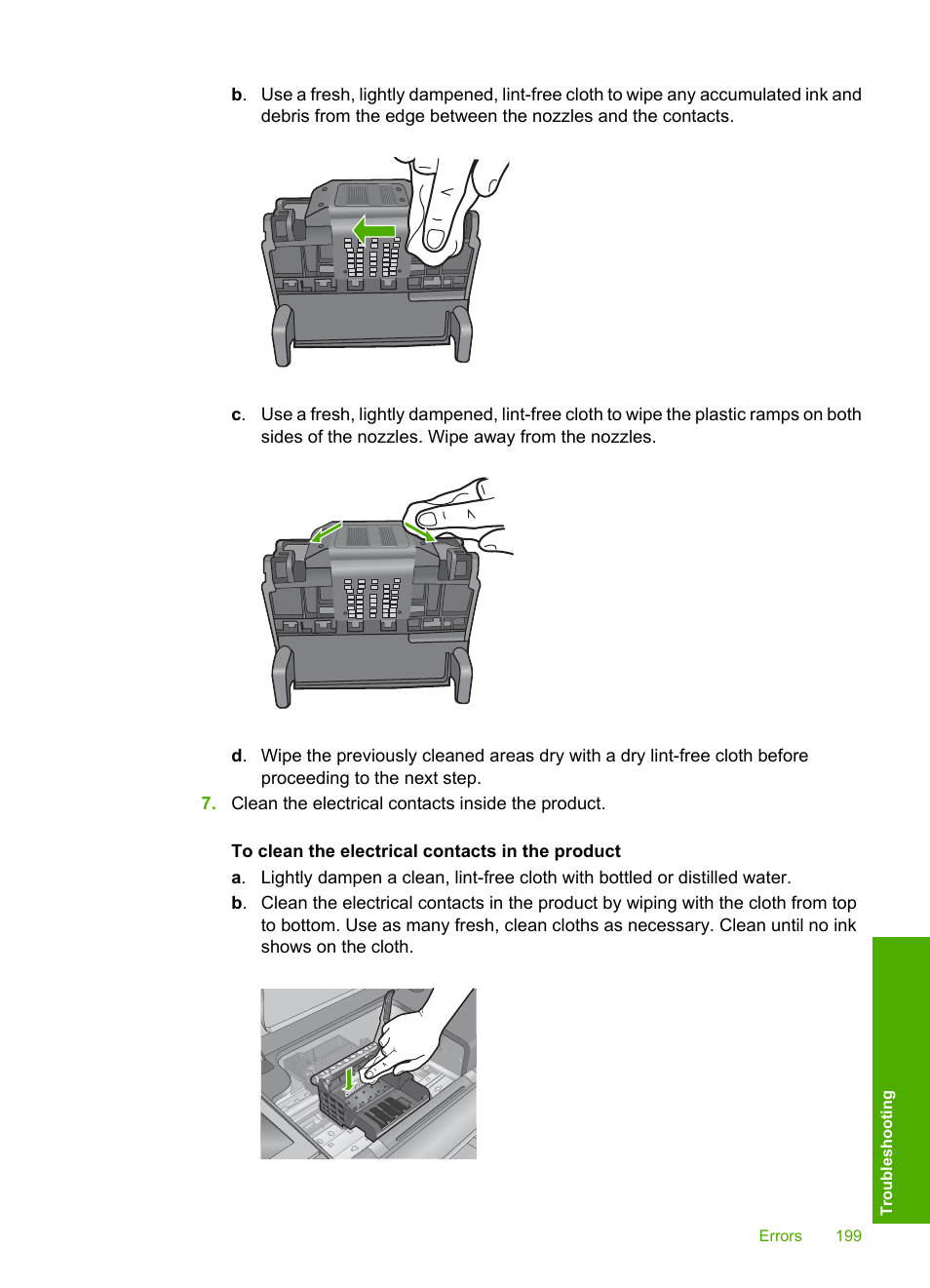 HP Photosmart D7560 Printer User Manual | Page 202 / 237