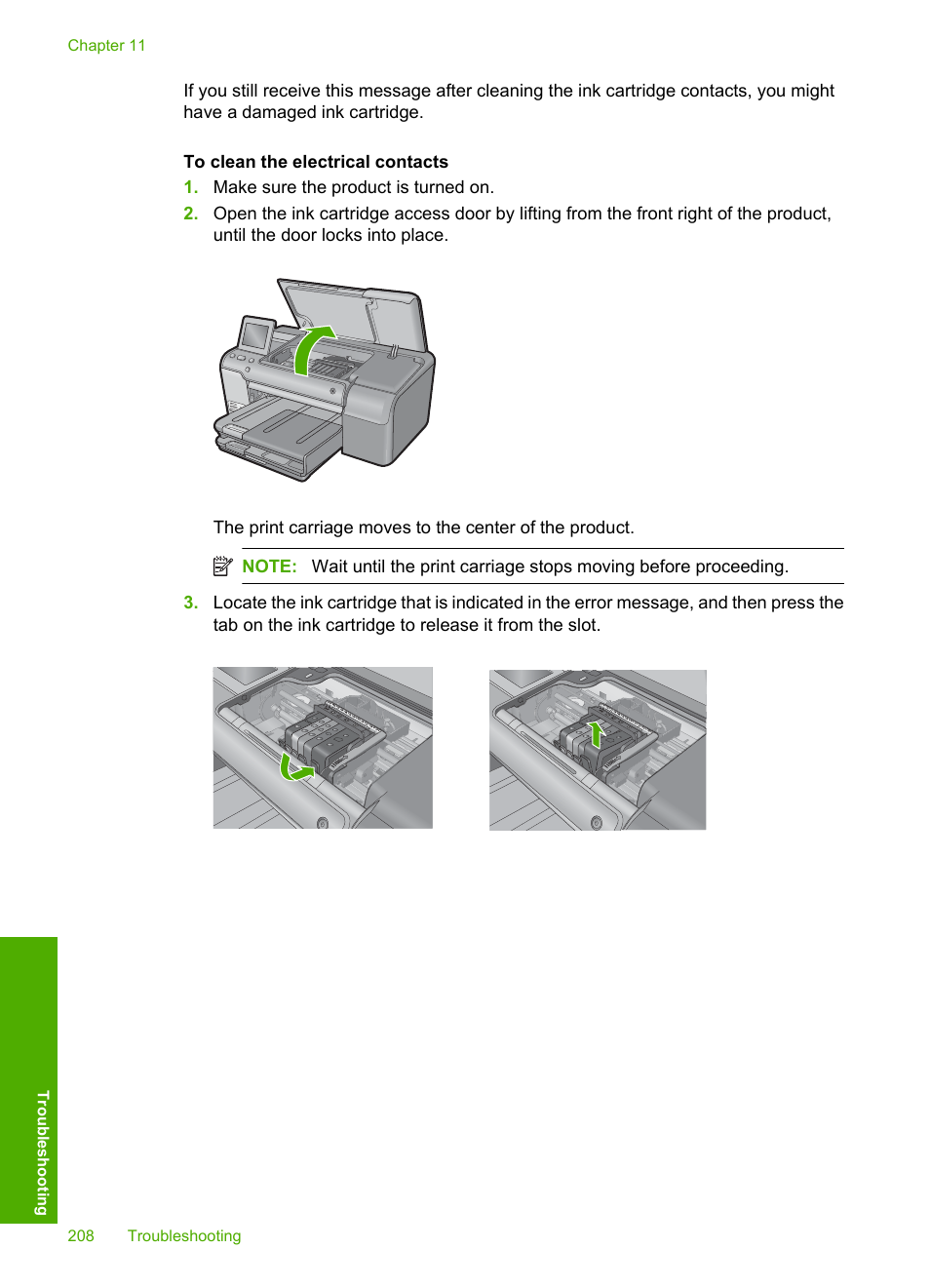 HP Photosmart D7560 Printer User Manual | Page 211 / 237