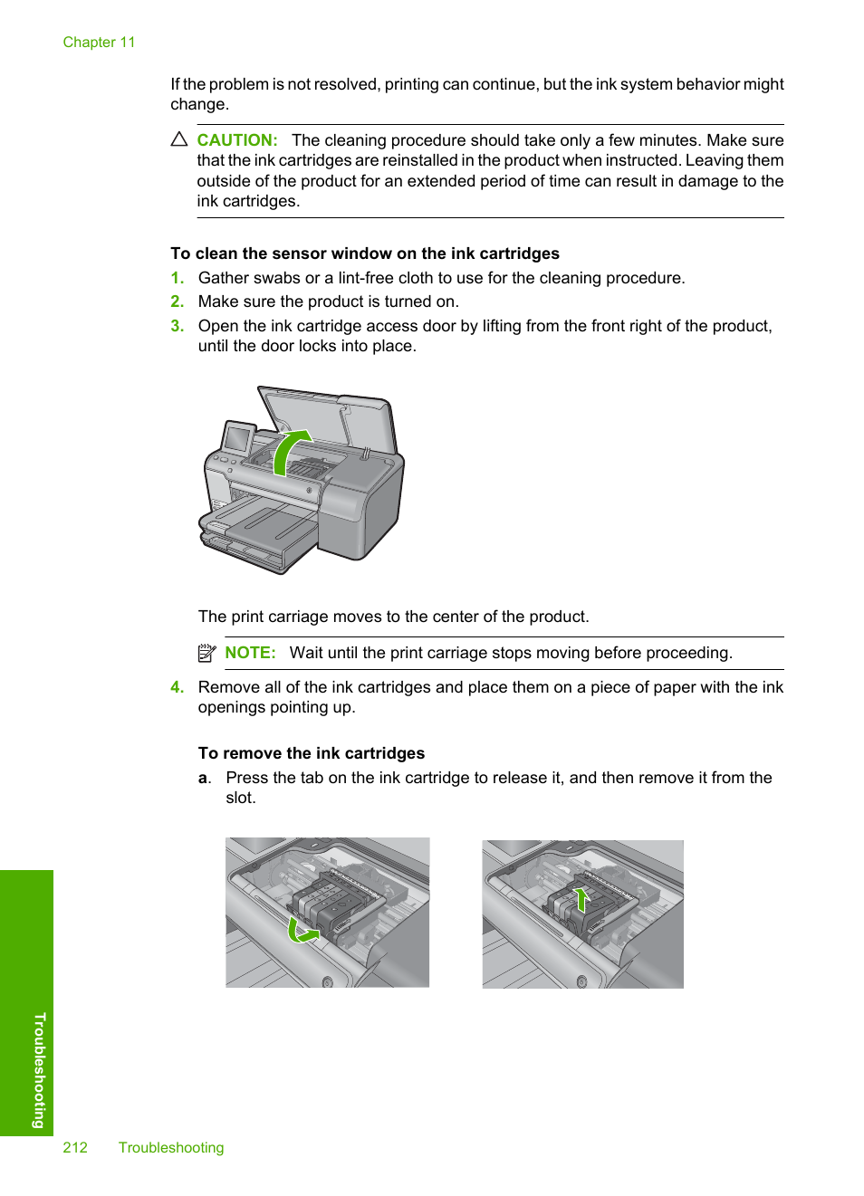 HP Photosmart D7560 Printer User Manual | Page 215 / 237