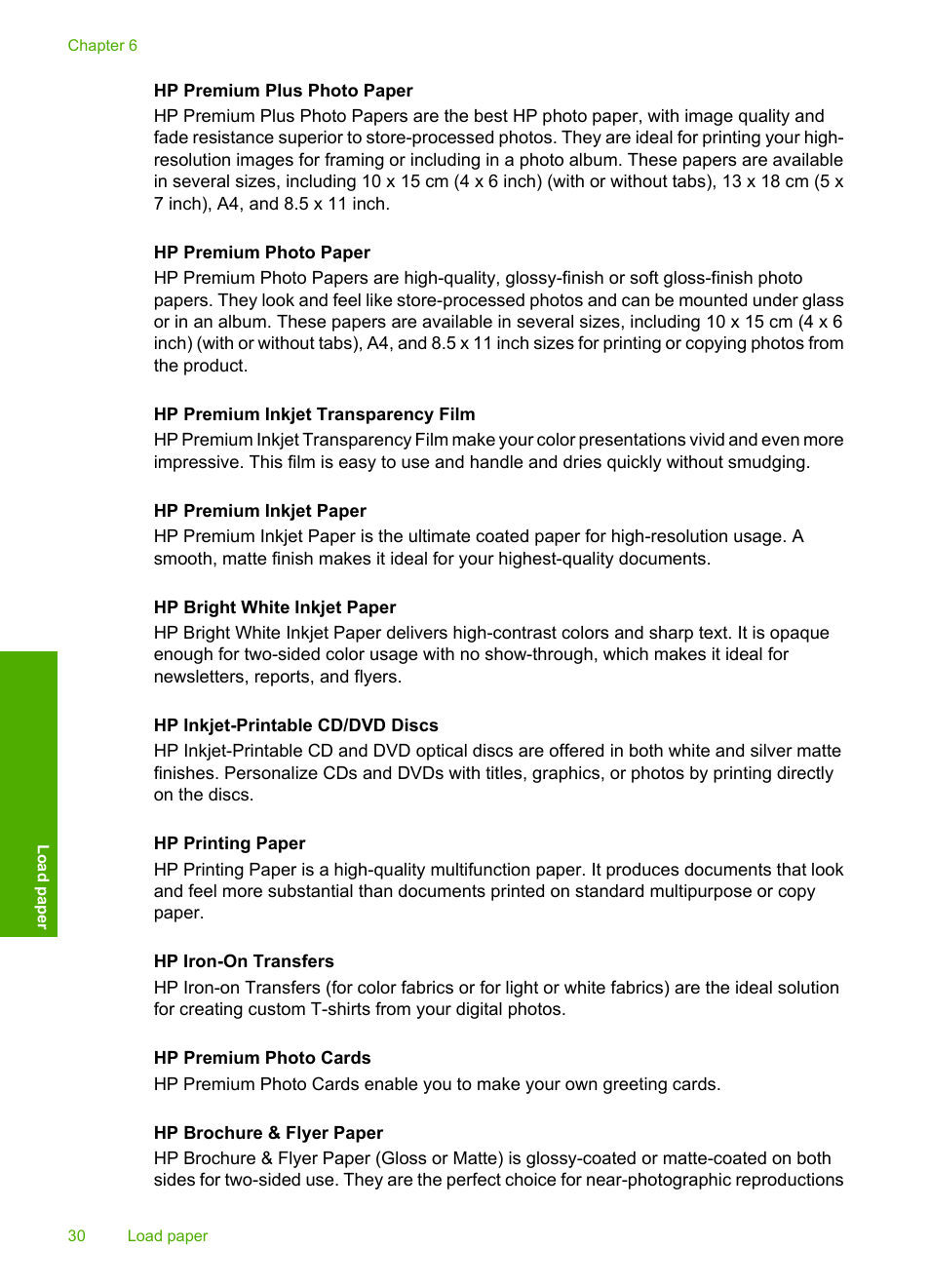 HP Photosmart D7560 Printer User Manual | Page 33 / 237