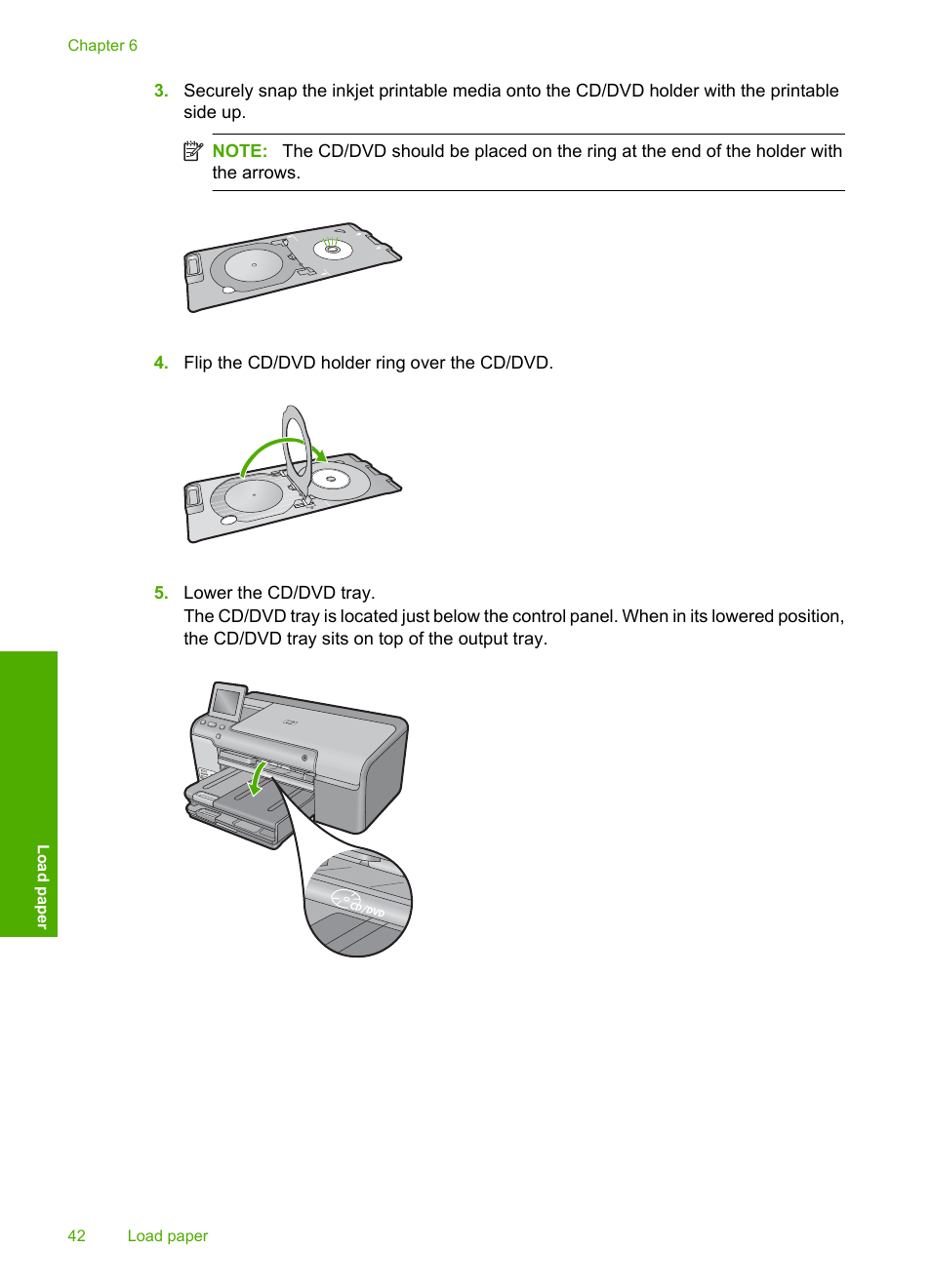 HP Photosmart D7560 Printer User Manual | Page 45 / 237