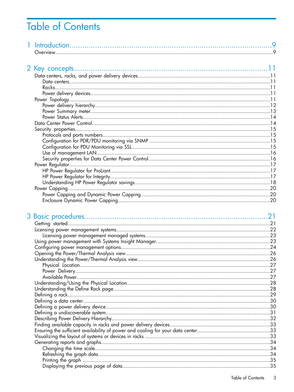 HP Insight Control Software for Linux User Manual | Page 3 / 86