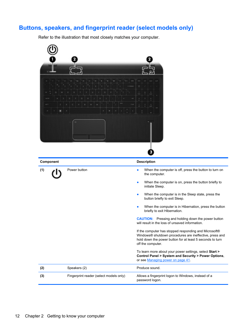 HP Pavilion dv6-7010us Entertainment Notebook PC User Manual | Page 22 / 104