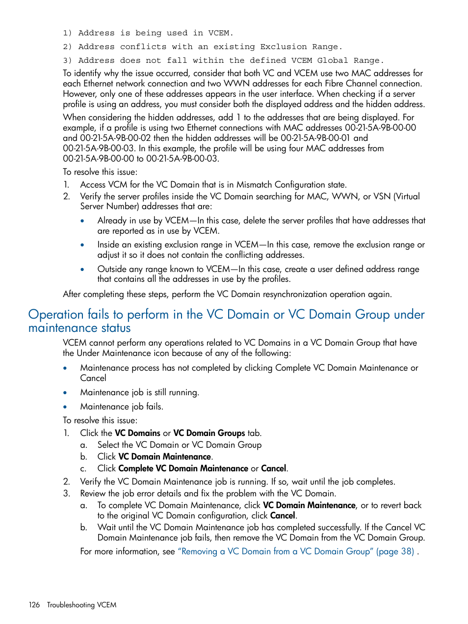 HP Insight Management-Software User Manual | Page 126 / 147