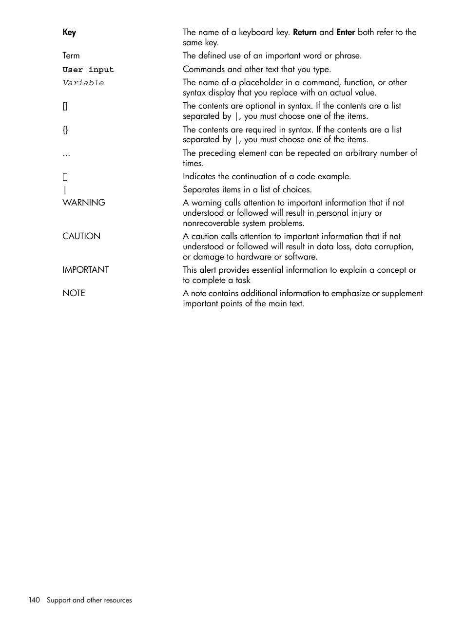 HP Insight Management-Software User Manual | Page 140 / 147