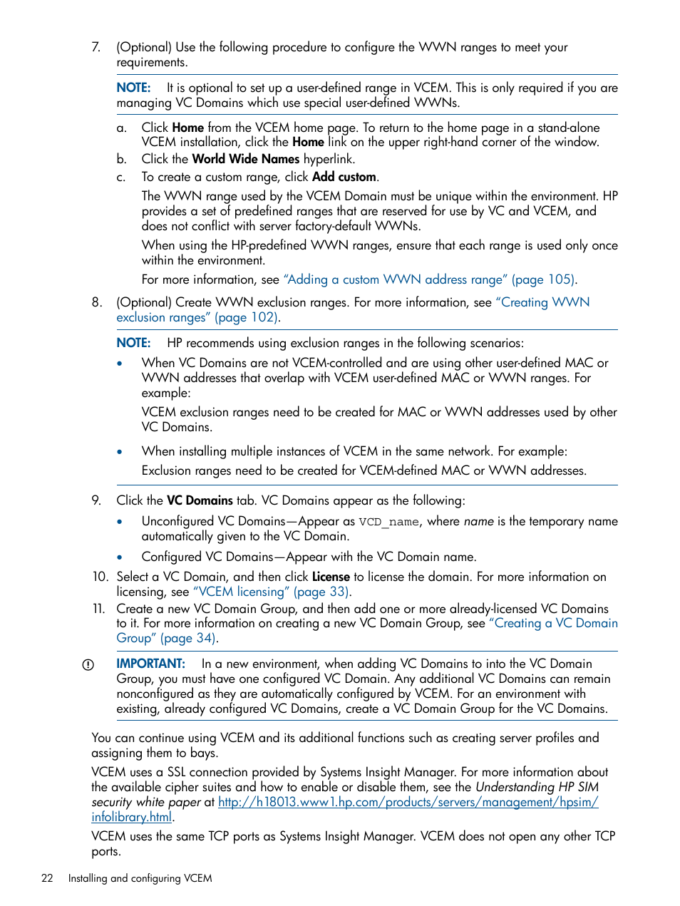 HP Insight Management-Software User Manual | Page 22 / 147