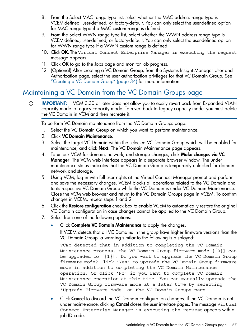 HP Insight Management-Software User Manual | Page 57 / 147