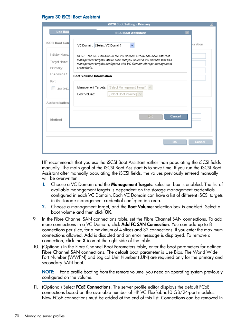 HP Insight Management-Software User Manual | Page 70 / 147