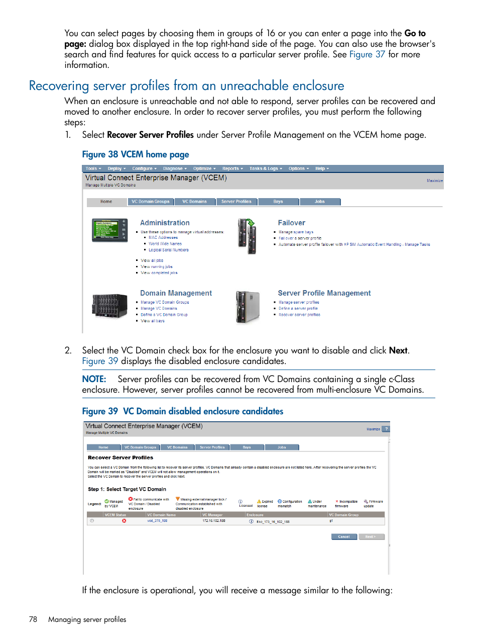 HP Insight Management-Software User Manual | Page 78 / 147