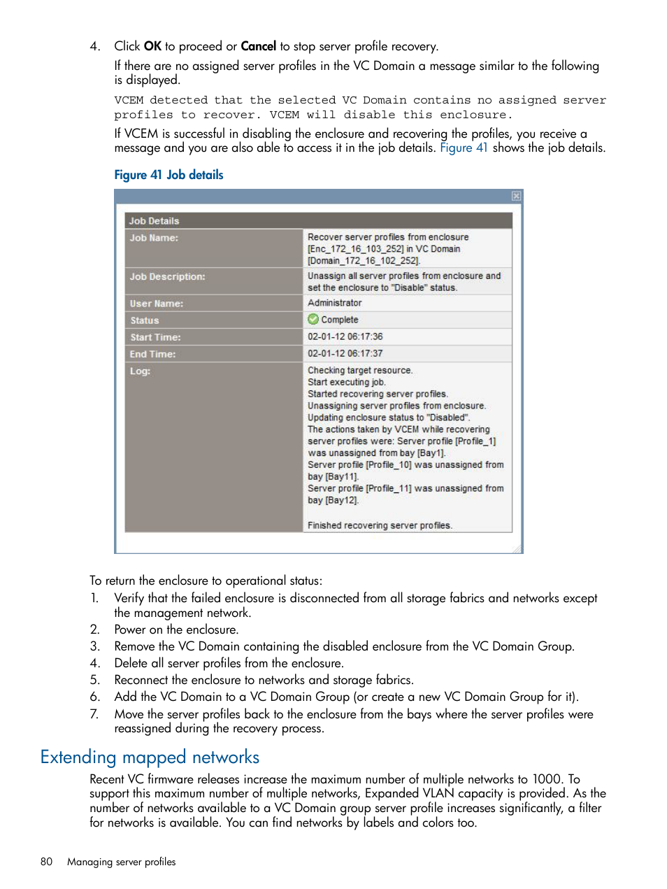 Extending mapped networks | HP Insight Management-Software User Manual | Page 80 / 147